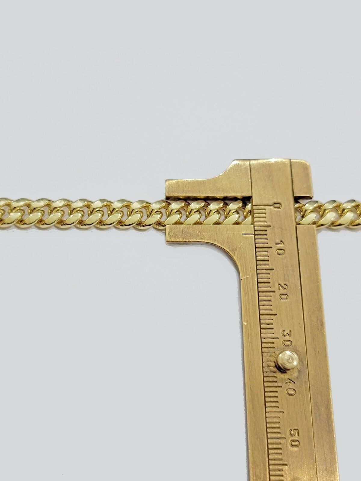 Real 10k Gold Chain 7mm 22 Inch Miami Cuban Link Box Clasp Mens 10kt Yellow Gold