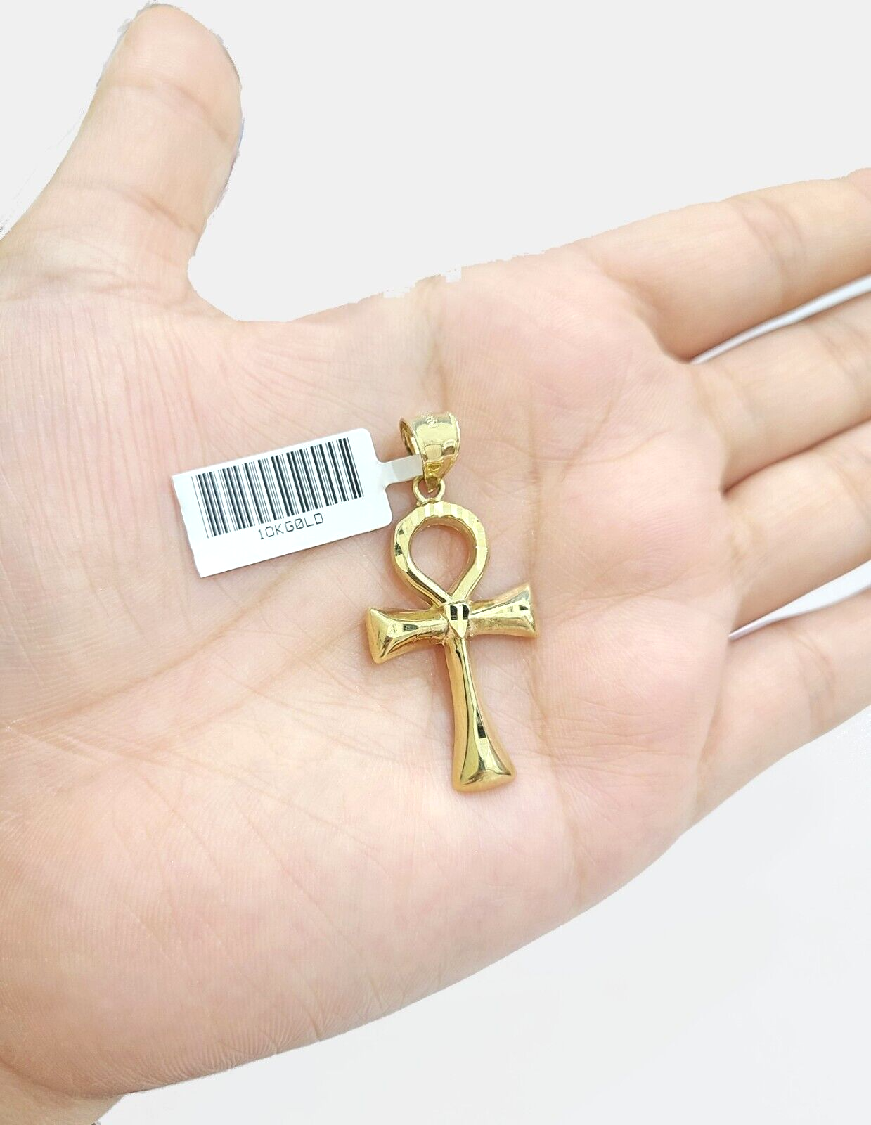 10k gold ankh pendant deals