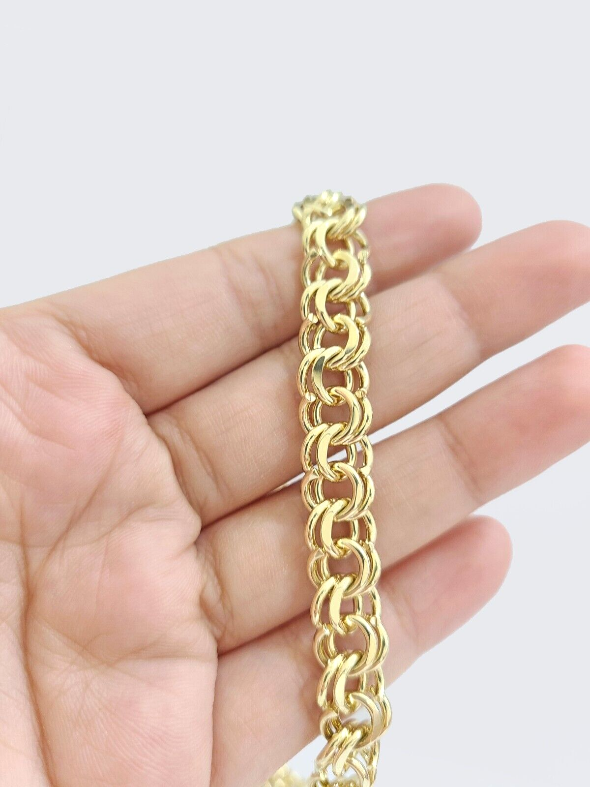 Real 10k Yellow Gold Necklace 10mm Chino Chain 26'' Inches Unisex