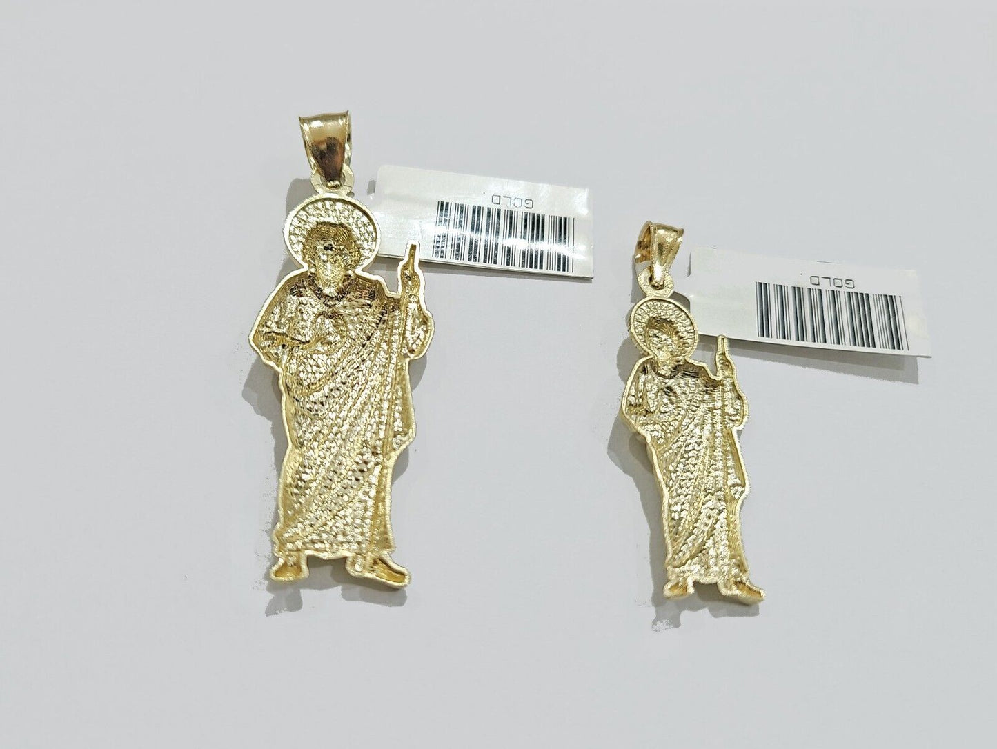 Real 10K Yellow Gold Juda Charm For 1-1.5'' Inches Gold Pendant