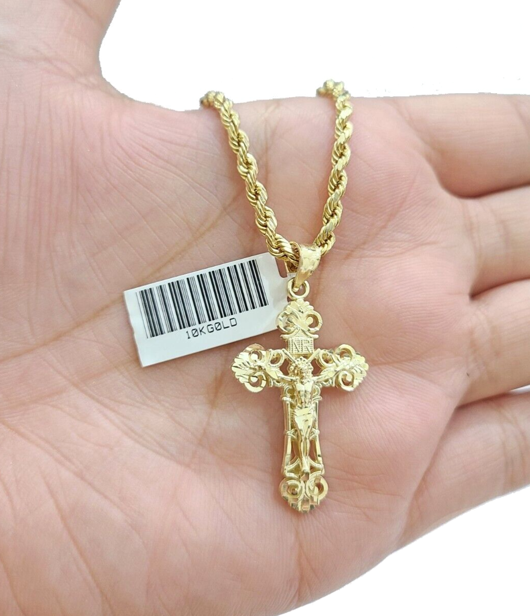 Gold 2025 jesus cross
