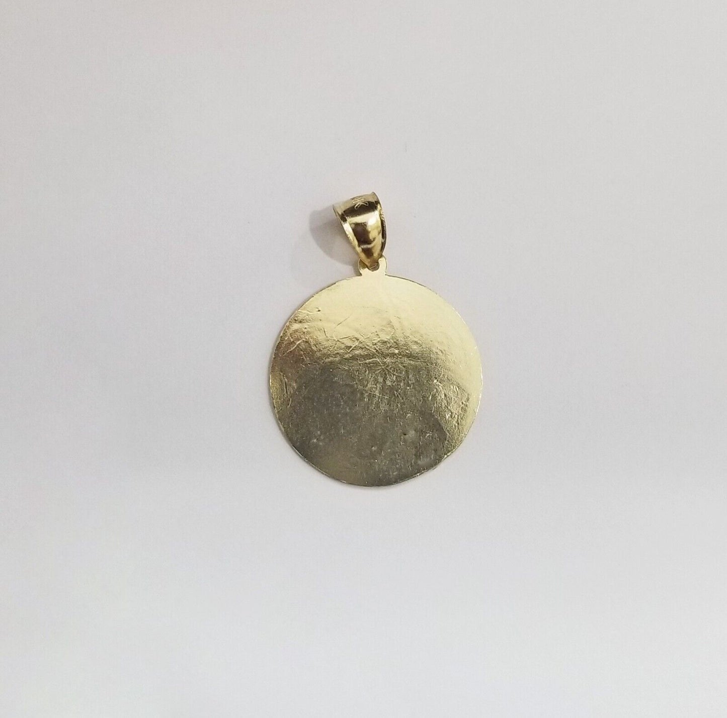 Real 10k Yellow Gold Pendant Basketball Charm 10kt