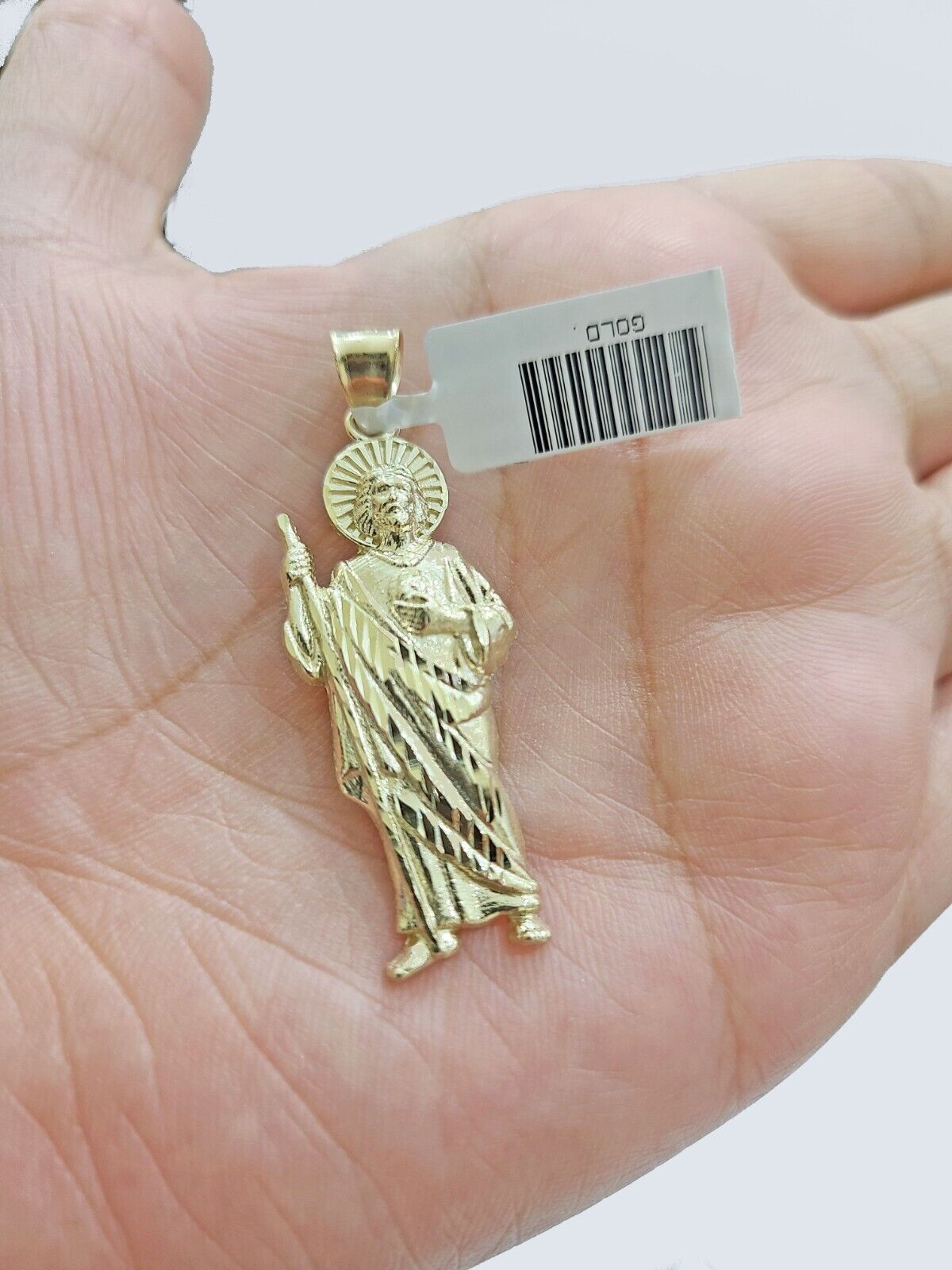 Real 10K Yellow Gold Juda Charm For 1-1.5'' Inches Gold Pendant