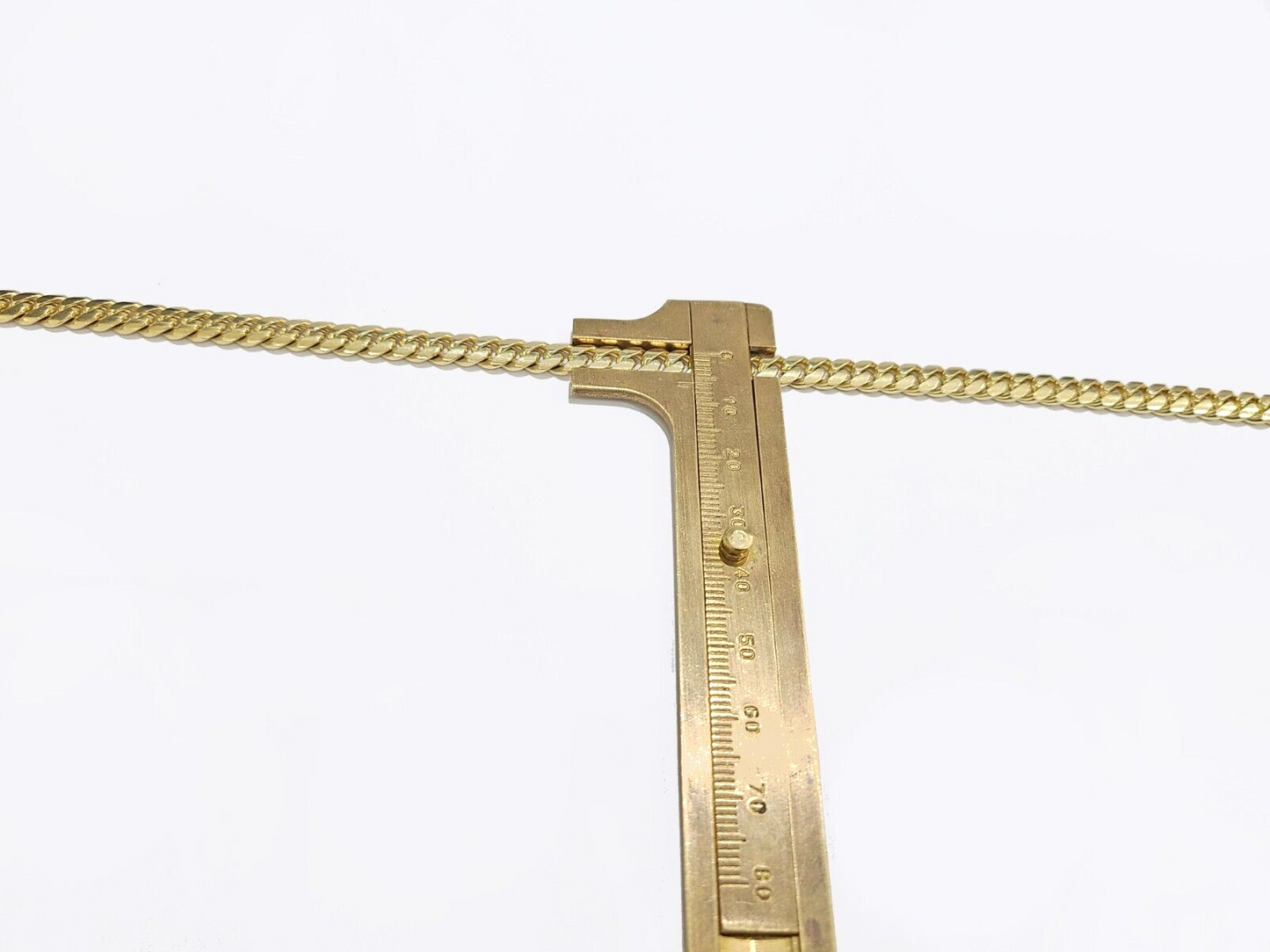 Real 14k Yellow Gold Necklace Miami Cuban Chain 6mm 26" inch 14kt Unisex Chain