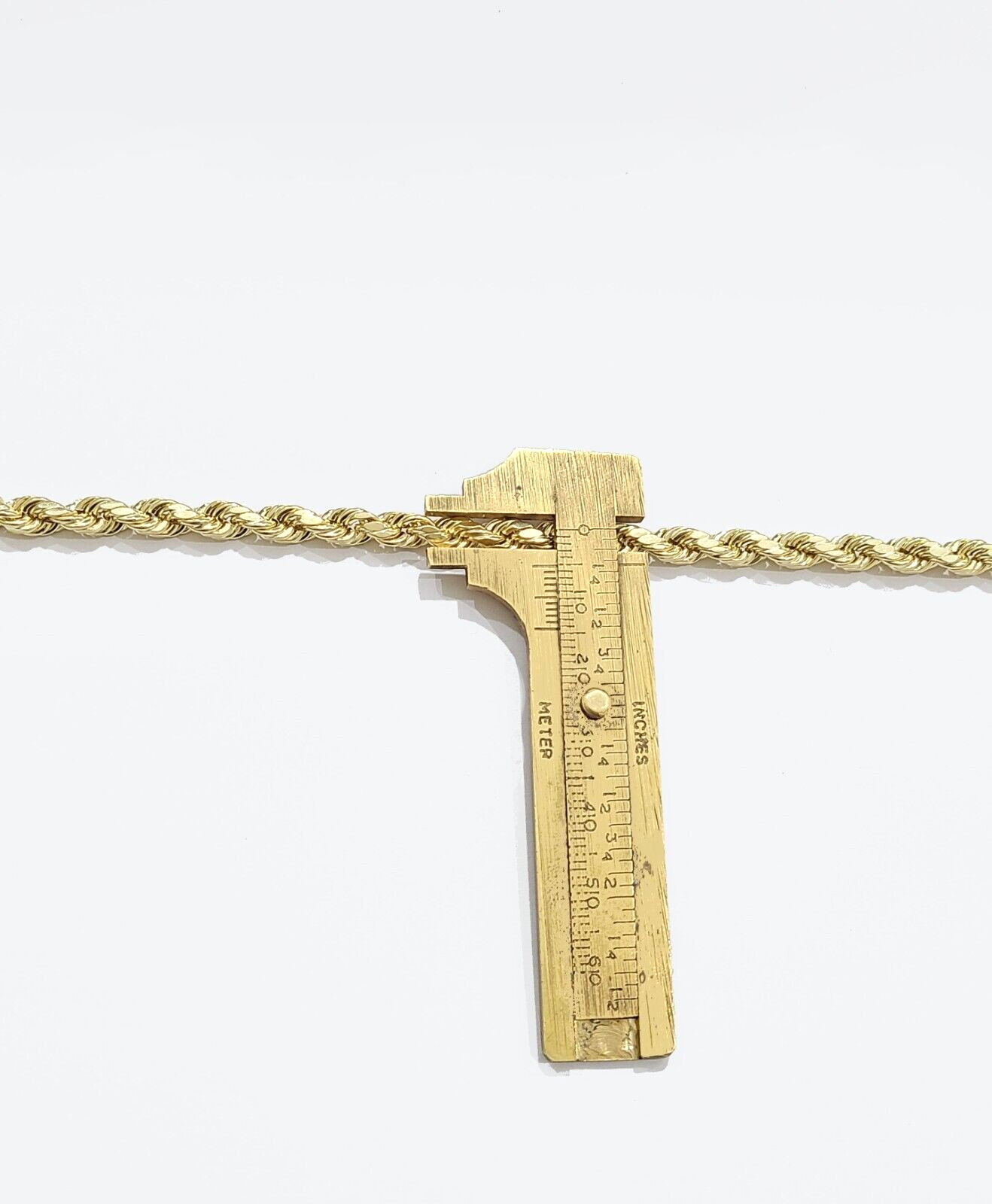 Real 10k Yellow Gold  Rope Chain 28'' Necklace Lion Head Charm Diamond Pendant