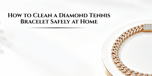 How to Clean a Diamond Tennis Bracelet Safely at Home