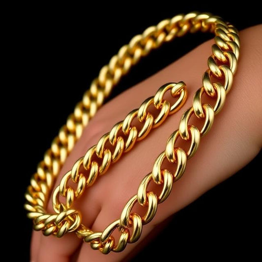 Complete guide to 18K gold Cuban link bracelets