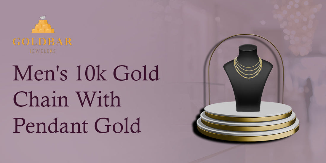 Men’s 10k Gold Chain With Pendant Gold