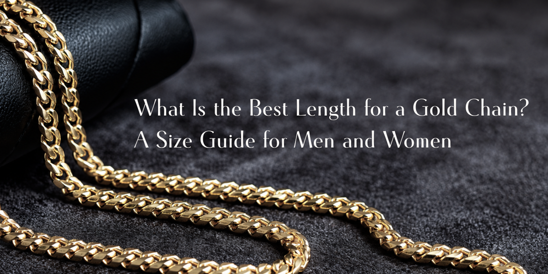 What Is the Best Length for a Gold Chain a Size Guide for Men and Women