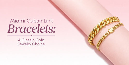 Miami Cuban Link Bracelets: A Classic Gold Jewelry Choice