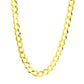Real 10k Yellow Gold Cuban Curb Link Chain 8mm Necklace 22'' Lobster Lock 10kt