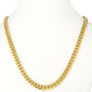 Real 10kt Yellow Gold Miami Cuban Link Chain 10k Necklace 30 Inches 9mm Box Lock