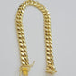 Real 10k Yellow Gold Bracelet 9mm Miami Cuban Link Men's 8.5" inch 10kt Unisex