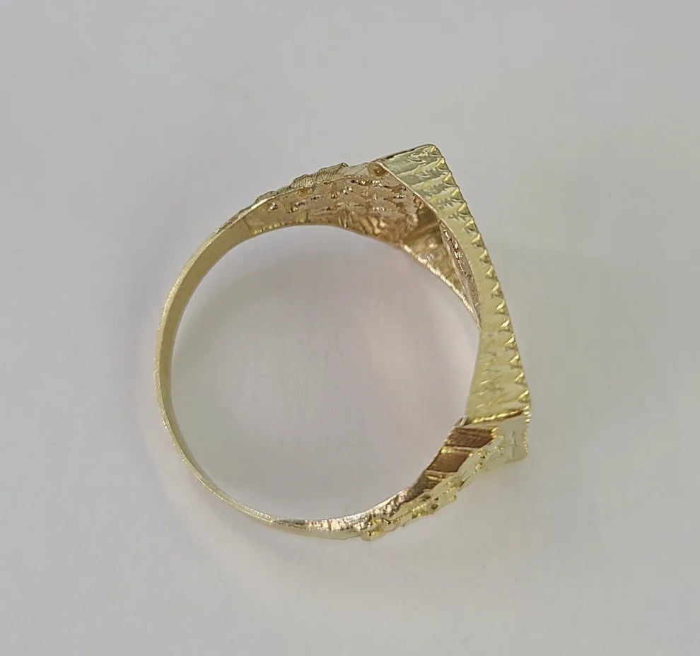 10k Last Supper Ring Casual Band Yellow Gold Genuine Brand New Religious