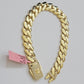 Real 14k Gold Bracelet 11mm Miami Cuban Link 8.5'' inch Men's 14kt Yellow Gold