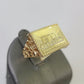 10k Last Supper Ring Casual Band Yellow Gold Genuine Brand New Religious