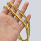 Real 10k Yellow Gold Franco chain Necklace 5mm 28 inch Men's 10 KT gold chain