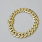 Real 10k Gold Bracelet 12mm Royal Miami Cuban Link 9 inch Men's 10kt Yellow Gold