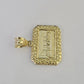 10k Last Supper Charm Pendant Nugget REAL 10Kt Yellow Gold Genuine