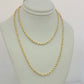 10K Yellow Gold Rope Chain Necklace 3mm 20" Choker REAL 10kt For Men & Women