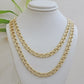 Real 10k Yellow Gold Necklace Chain Chino Link 6mm SOLID 18 - 26 Inch Mens 10Kt