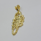 Real 10k Yellow Gold Charm Pendant Scorpio Zodiac Sign 10kt Genuine Men Women