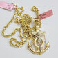 REAL 14k Gold Rope Necklace Anchor Charm Pendant SET SOLID 4mm 24 Inch Necklace