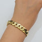 Real 10k Gold Bracelet 12mm Royal Miami Cuban Link 9 inch Men's 10kt Yellow Gold