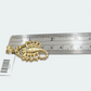 Real 10k Yellow Gold Scorpio Charm Pendant 10kt for Chain