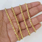 REAL 18k Yellow Gold Rope Chain Necklace SOLID 18-26 Inch 3mm 18kt Men's , Women