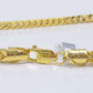 Real 10k Yellow Gold Franco chain Necklace 5mm 28 inch Men's 10 KT gold chain