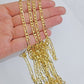 Figaro Link Chain 14k Yellow Gold Necklace 3.5mm 18 - 28 Inch SOLID 14kt STRONG