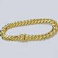 Solid 14k Gold Bracelet 9mm Miami Cuban Link 8.5 inch Mens Real 14kt Yellow Gold