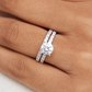 Real 14k White Gold IGI Certified 1.25CT Lab Created Diamond Ring Round Shaped