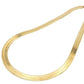 Real 10k Yellow Gold 9mm Herringbone Chain Necklace 20" Inch Lobster lock