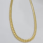 Real 10k Yellow Gold Chain 22 Inch 6mm Miami Cuban Link SOLID 10kt Strong Link