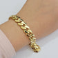 Real 14k Gold Bracelet 11mm Miami Cuban Link 8.5'' inch Men's 14kt Yellow Gold