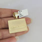 10K Solid Gold Miami Cuban Chain SET Last Supper Pendant Charm 18"-26" 2.5mm