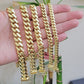 14k Yellow Gold Bracelet Miami Cuban Link 6mm -10 mm 7.5- 9 Inch REAL 14kt SOLID