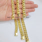 14k Yellow Gold Bracelet Miami Cuban Link 6mm -10 mm 7.5- 9 Inch REAL 14kt SOLID