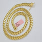 14k Yellow Gold Necklace 8mm Miami Cuban Link Chain 20 - 32 Inch REAL 14kt SOLID