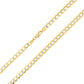 10K Solid Yellow Gold Cuban Curb Chain 12mm Diamond Cut Necklace 20-30'' Inches
