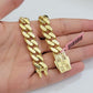 Real 14k Gold Bracelet 11mm Miami Cuban Link 8.5'' inch Men's 14kt Yellow Gold