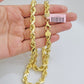 Real 14k Gold Rope Chain Necklace 28 Inch 8mm Mens Diamond cut SOLID 14KT Yellow