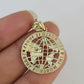 10k World is Yours Charm Pendant REAL 10Kt Yellow Gold Genuine