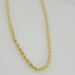 10K Yellow Gold Rope Chain Necklace 3mm 20" Choker REAL 10kt For Men & Women