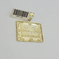 Real 10k Yellow Gold charm Pendant Last supper 1.25 Inch For Men's 10KT / AS