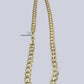 Real 10k Yellow Gold Necklace Cuban Curb Link Chain 10mm 26 inch Mens 10KT SOLID