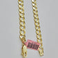 REAL 14k Gold Necklace Cuban Curb Link Chain Mens 10mm 20" - 30 Inch SOLID 14kt