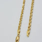 REAL 18k Yellow Gold Rope Chain Necklace SOLID 18-26 Inch 3mm 18kt Men's , Women